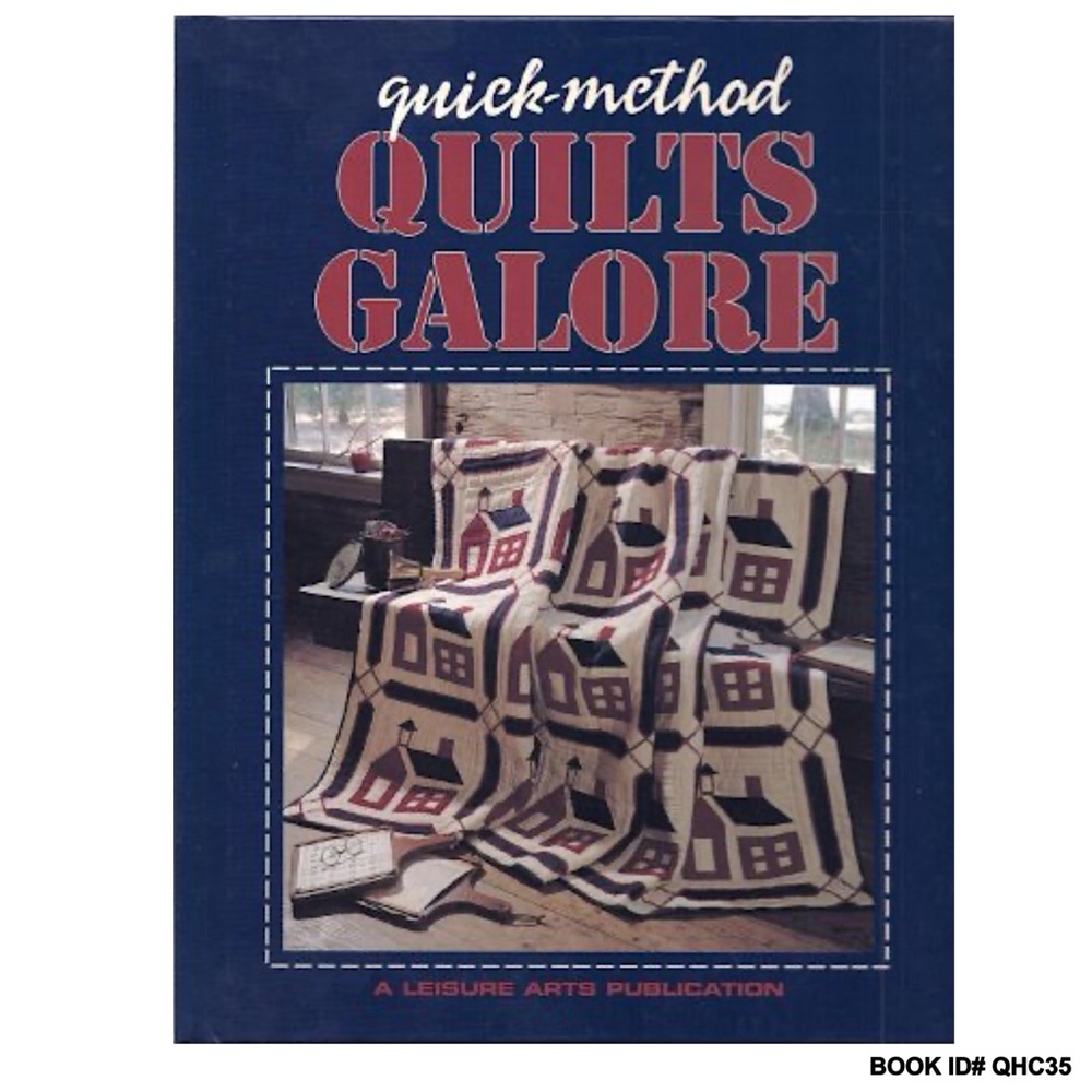 NEW SEALED - Quick Method Quilts Galore Hardcover Book 1995